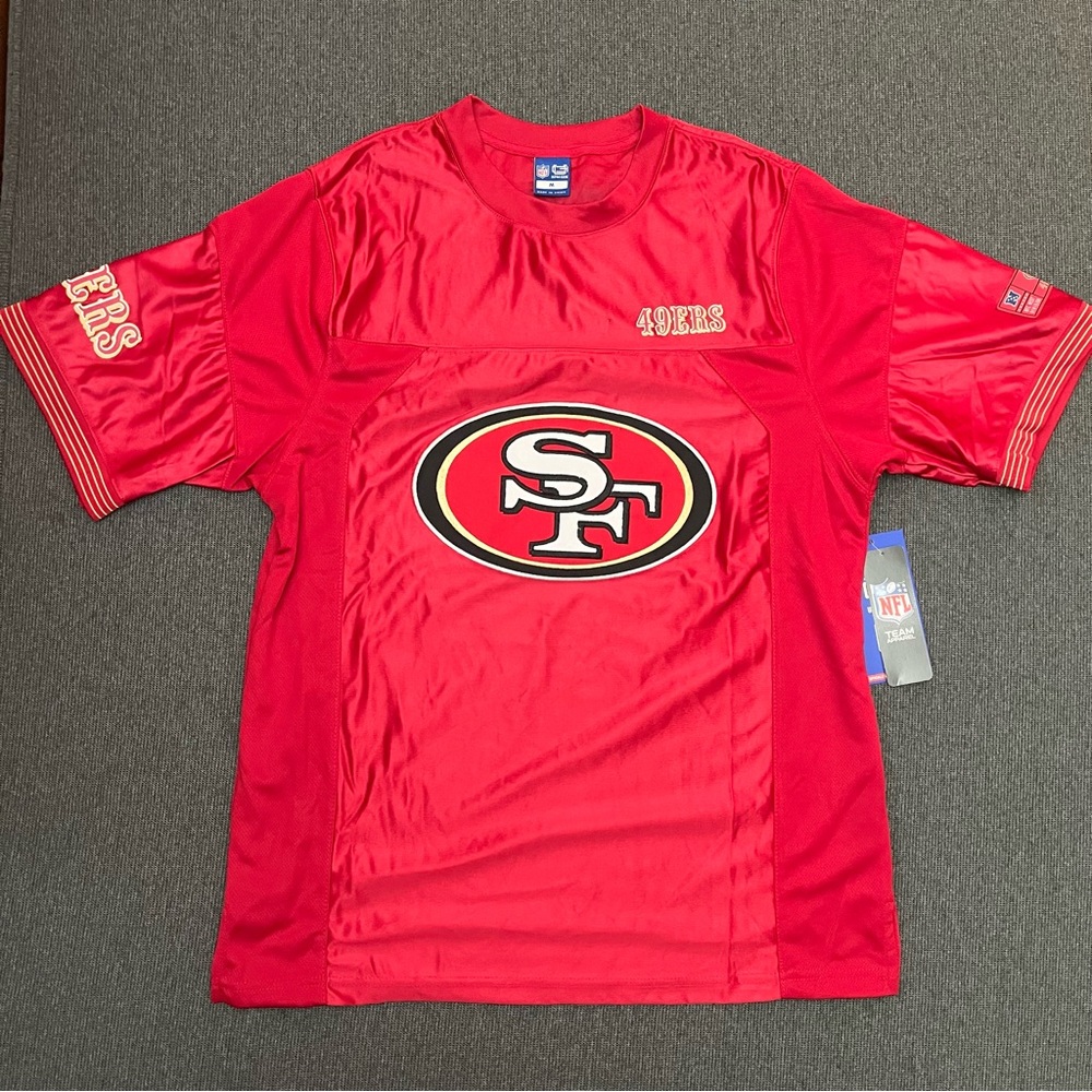 San Francisco 49ers (Men’s size Medium) NFL Team Apparel Jersey